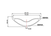 ICAN 27.5er 80mm Fat Bike Wheel 6-bolt